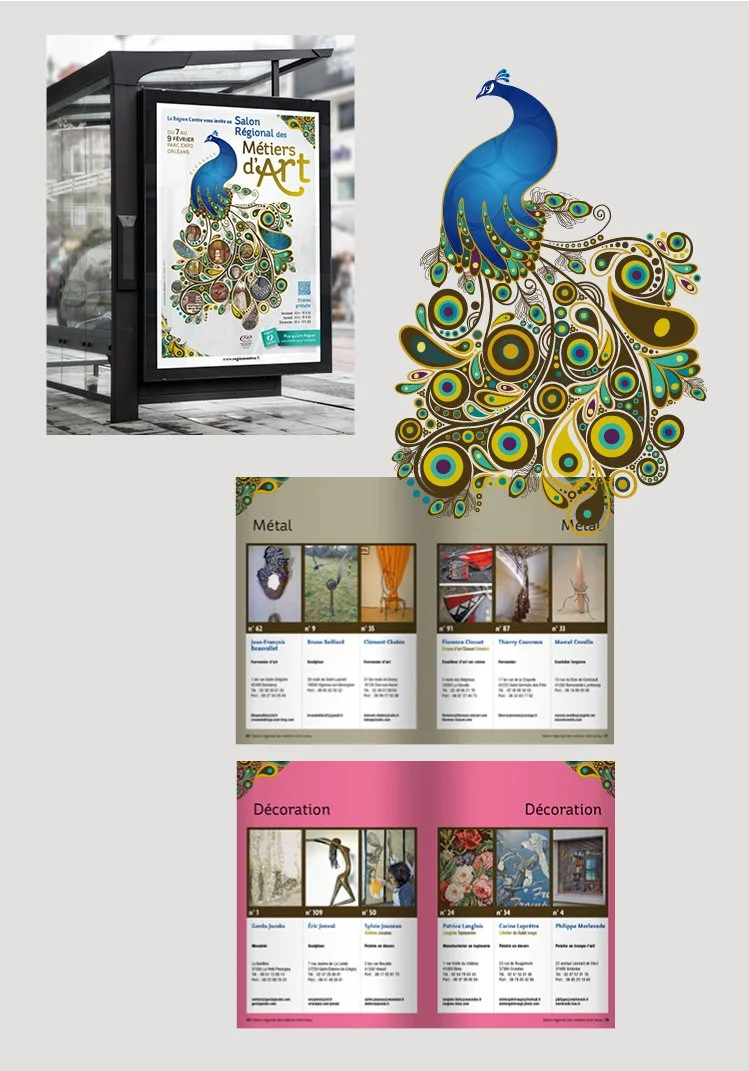 Campagne de communication événementielle pour les métiers d'art 2