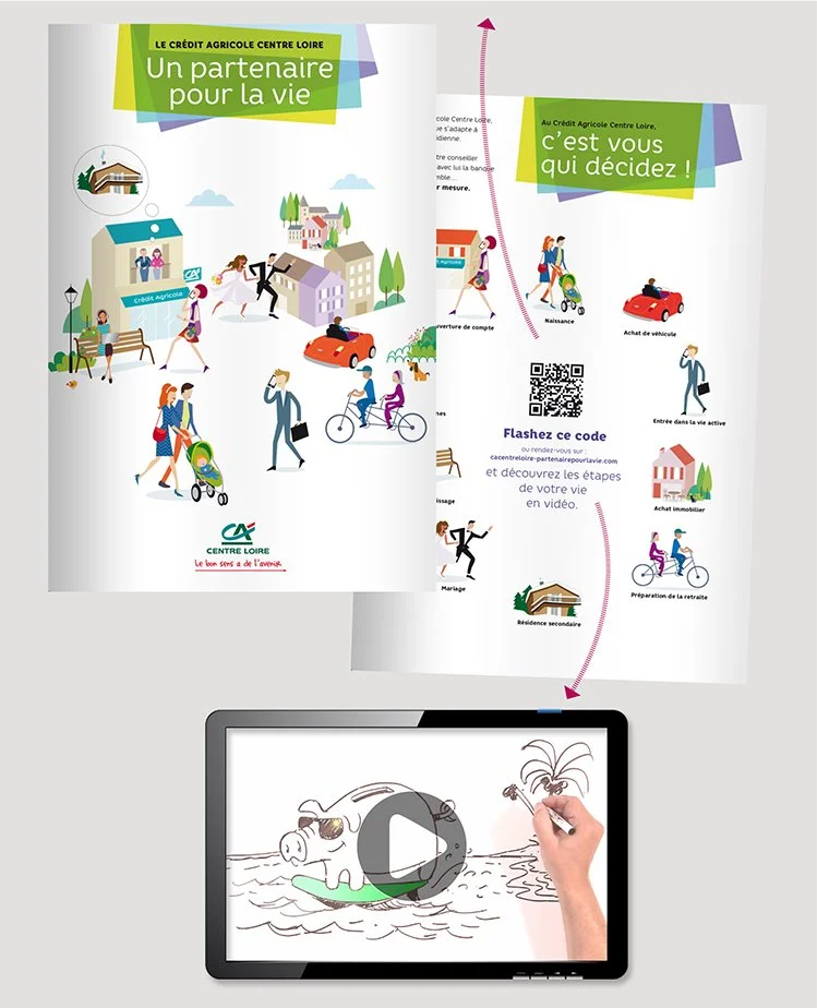 Print, web et motion design parfaitement articulés