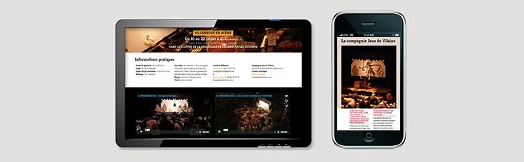 Création d'identité visuelle pour une compagnie artistique 3